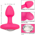 Cheeky Gems Small Rechargeable Vibrating Probe Anal Vibrator For Adult Sex Toy - Pink