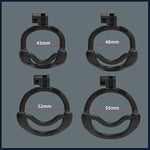 Male Chastity Lock Cb Kit, Cock Cage Double Lock Design Chastity Lock Breathable,55,S