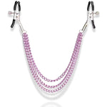 Bdsm Nipple Toys, Adjustable Metal Nipple Clamps, Bdsm Clips For Adult Play, Adjustable Sex Clamps, Nipple Clips Breast, Adult Toys Bdsm, Body Jewelry Non Piercing (Purple)