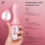 Air Pump Booty 5 Connect App Vibrator Sex Toy | Adult Toys For Women | Anal Stimulation Vibrator | Vibrating Sexual Pleasure Device | Stimulation Vibrators | Female Wellness Tools | Sextoy