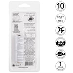 Rechargeable Mini Bullet - Adult 3 Speed Vibe Massager - Waterproof Travel Size Sex Toys For Couples - Silver