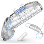 Vibrating Cock Ring Penis Sleeve Vibrator, Powerful Vibration Penis Extender Adult Sex Toys For Men Penis Testicles G Spot Stimulation Penis Ring Vibrator, Sex Toys For Couples Or Men