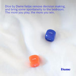 Dice By Dame - Couples Game For Fun And Romantic Date Night To Spice Up Your Relationship - 2Pc Intimacy Dice Game
