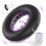 Vibrating Cock Ring, 2 Motors 10 Vibrations With Silicone Penis Sleeve, Penis Ring Vibrator Couples Sex Toys For Men Women, Pleasure Cockring For Male Erection Adult Couple Sex Toy & Games