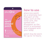 Spark Arousal Patches – Enhances Intimate Mood & Sensation, 4 Count