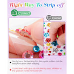 3062 Pcs Self-Adhesive Gem Stickers, Heart Rhinestones for Face Jewelry & DIY Crafts