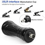 Sex Machine Male Masturbators,Sex Machine Attachments With 3Xlr Connector,Realistic Pocket Pussy Man Sex Toys Masturbation Cup