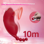 Women Suction Vibrator Female Sex Toy Clitoral Vibrators Adult Toys for Women with 10 Suctions & Vibrations Sexual Pleasure Tools for Couples Sucking Vibrator