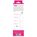 Hopper Bunny Vibrator, Clitoral Vibrating Massage Wand, Rechargeable 10 Function Bullet, Ultra Powerful Waterproof Adult Sex Toy Vibe (Pink)