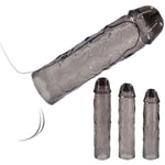 Pennis Extender, 3 Sizes Lengthen Pennis Sleeve Girth Enhancer For Men Ultra-Soft Penis Sheath Cock Dildo Male Enlarger Delay Erection Cock Sleeves Penis Extension Pleasure For Couples Adult Sex Toys