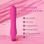 Thrusting Dildo Vibrator Sex Toys - Adult Toys Dildos With 5 Thrusting & 10 Vibrating Modes, Adult Sex Toys For Anal Clitoral Stimulation, Female G Spot Vibrator Vibrating Dildo (Pink)