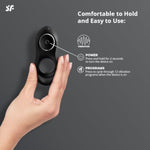 Legendary Duo | Penis Ring | 12 Vibration Programs | Waterproof (Ipx7) | Rechargeable Battery | Skin-Friendly Silicone