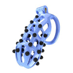 Blue Men'S Extra Large Chastity Cage - Male Chastity Device, Sm Bondage Accessory, Penis Exercise Device (For Men) - 21 (A5L)