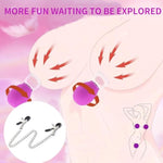 Adjustable Metal Nipple Clamps Clip For Women Non-Piercing Nipplerings Clip On Nipple Rings