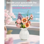 3D Wooden Sakura Flower Puzzle, DIY Artificial Flower Craft & Home Decor Kit