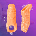 Monster Cock Sleeve Pennis Sleeve Girth Enhancer For Men, Penis Extender Penis Enlarger,Reusable Penis Sheath Soft Pennis Girth Sleeve To Enlarge And Prolong, Sex Toys For Men Couples