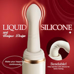 High Speed Thrusting Sex Machine With Heating, G-Spot Vibrator Dildo With 7 Vibrating&Thrusting And Suction Cup, Realistic Adult Sex Toy For Women Pleasure