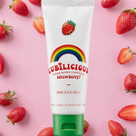 Lubilicious Strawberry Water Based Lube - Strawberry Flavored Lube - Strawberry Lube Water Based Edible Lube - Personal Lubricant - Strawberry Edible Lubricant - Lube Flavored Strawberry 3.2 Oz (1)