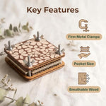 Mini Flower Press Kit for Arts and Crafts Lovers, Micro Pocket Flower Press Preservation Kit