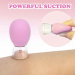 Pink Nipple Corrector For Flat Inverted Nipples For Breastfeeding Mother Or Women Vacuum Cup, Non-Piercing Feather Nipple Clip Clamps