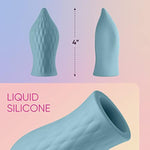 Sensational T-Sleeve Versa Bullet Mimics Motion Of A Tongue. Enjoy The Flickering Sensation And Precision Clitoral Stimulation Of The Soft Silicone Tip