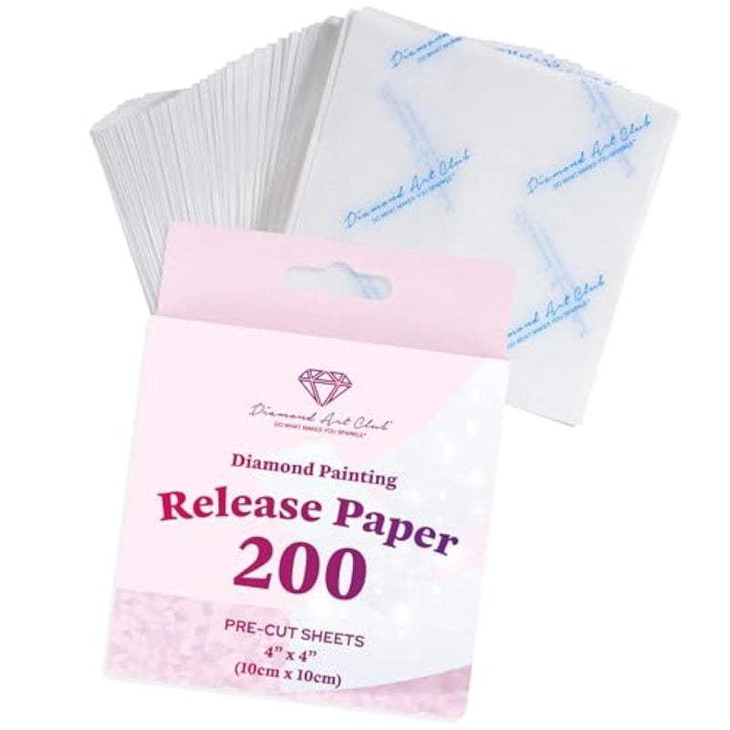 200-Piece Diamond Painting Release Paper Pack for Diamond Art Kits
