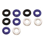 Romi 10 Pcs Male Penis Ring Waterproof Silicone Cockrings Cock Ring Delay Head Glans Ring