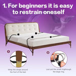 Bdsm Restraints Kit For Couples – Complete Bondage Set With Handcuffs, Blindfold, Collar, Rope – Adjustable, Beginner Friendly, Multiple Sizes & Colors Available (9 Pcs)