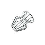 Metal Hollow Tunnel Butt Plug Speculum Stainless Steel Anal Plug Anus Peep Adult Sex Toy