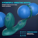Anal Plug Adult Sex Toys Rotating Penis Ring Vibrating Butt Plug With App Control 9 Vibrating Rotations, Male Sex Toys For Prostate Massage, Penis Vibrator For Men And Women