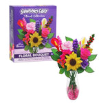 Sensory Clay Floral Bouquet Craft Kit for Kids and Adults