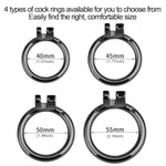 Metal Mesh Penis Cage, Sm Stainless Steel Penis Cage With Cock Rings, Male Chastity Devices Set, Bdsm Restraint Penis Chastity Belt Lock Cock Cage, Adult Bondage Game Sex Toy (Xxl, 55Mm)