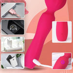 Clitoral Vibrator Female Masturbation Swaying Vibrating Tease Ticklers Vaginal Massage Nipples Stimulator With 10 Vibration Modes Pod Shaped Pleasure Wand Adult Sex Toys For Women Couple