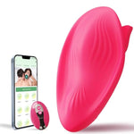 Adult Sex Toys App Remote Control Wearable Panty Vibrator, Butterfly Vibrator Sex Toys With 9 Vibration, Waterproof Rechargeable Clitoral Stimulator For Women(Rose)