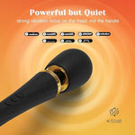 Wand Vibrator, Powerful Vibrating Massager For Women Partner Play With 5 Vibration Modes & 3 Speeds