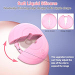 Nipple Toys Nipple Vibrator,Nipple Clamps Stimulator With 10 Vibration Modes, Silicone Lightweight Invisible Nipple Toy,Bdsm Fetish Flirting Kinky Female Sex Toy For Women Couples Sex Pleasure