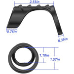 Penis Sleeve Penis Ring, Liquid Silicone Soft Cock Ring For Delay Ejaculation Lasting Erection Penis Testicles G Spot Stimulation Pleasure Ring For Men, Adult Toys For Couples