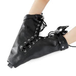 Bdsm Bondage Sex Gloves Handcuffs Bondage Hand Leather Suspended Lockable Mittens Hand Restraints Kit Sex Toy For Cosplay Costume