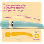 Vibrator, Sex Toys Wand Massager, Adult Toy For Women - G Spot Vibrators, Clitoris Stimulation, Dildo, Water-Resistant, Wireless, 20 Vibration Modes & 8 Speeds (Large, Green)