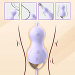 G Spot Vibrator Bullet Sex Toy For Women With 12 Vibration Modes Vibrating Egg Vibrator With Pull Ring Design Nipple Clitoris Massager For Couples Women Adult Toys