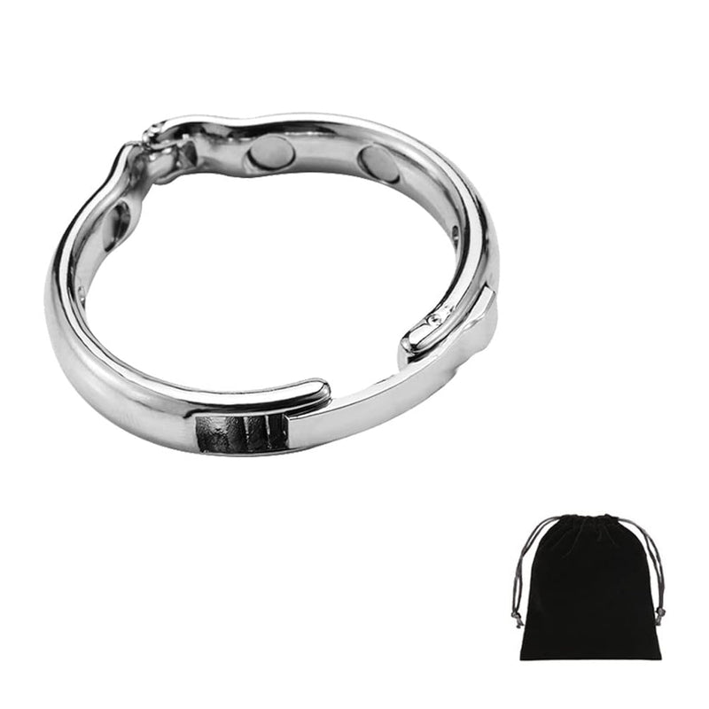 Stainless Steel Penis Cock Ring Plug Glans Body Jewelry Scrotum Rings Men Sexy Pleasure Ring Urethral Dilators For Men With Bag