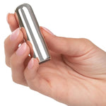 Rechargeable Mini Bullet - Adult 3 Speed Vibe Massager - Waterproof Travel Size Sex Toys For Couples - Silver