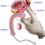 Urethral Sounds Stainless Steel Beads Catheter Dilator 19.69" Smooth Penis Insert Stimulation Urethral Sounding Toys Catheter Stretching Male Masturbation Rod(5Mm)