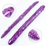 Double-Ended Extra Large Dildo Set, 18.1" Huge Realistic Long Dildo And 19.7" Dragon Monster Dual Dildos, Fantasy Double-Headed Penis Monster Adult Dual Toy, Anal Stimulation For Gay Lesbian Couples