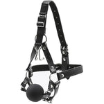 Bondage Bdsm Head Harness Mouth Ball Gag Mask Mouth Gag Silicone With Nose Hook Gag Ball Mouth Gag Head Harness Fetish Slave Sex Toy Ball Gag Head Harness Mouth Gag Ball Fetish Restraints