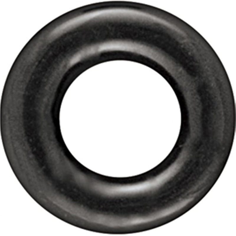 Black Firm Erection Rings for Men - Set of 10