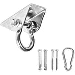 Swing Hangers, Stainless Steel 550 Lb Capacity Swing Suspension Hooks With 4 Screw For Concrete And Wooden Ceiling