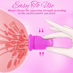 Bdsm Nipple Sex Toys, Women Sex Toy Beginner Nipple Sucker Set, Silicone Pair Of Nipple Stimulation Adult Toys For Women, Mini Nipple Sucking Clamps Sex Pleasure Female Couple (Purple)