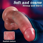 Sex Toys Dildo 8.6 Inch Realistic Silicone Dildo, Safety Material For Clitoral Vagina And Anal Stimulation With Strong Suction Cups, Sex Adult Toys For Women And Couple