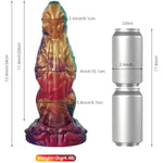 13.4Inch Extra Large Monster Dildo, 4'' Diameter Huge Thick Dildos With Strong Suction Cup, Silicone Fantasy Massive Giant Penis G-Spot Stimulation, Anal Plug Adult Sex Toy For Women Men Gay